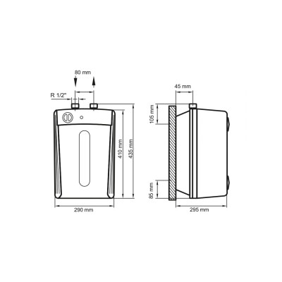 Бойлер Arti WH Compact SU 10L/1