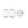 Бойлер Arti WH Cube Dry 150L/2